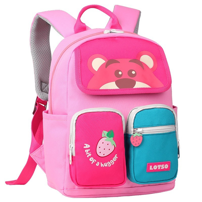 Rosa-orso fragola 2x - 25*14*32cm