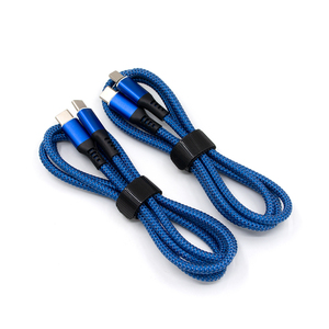 Wholesale High Quality Nylon Fast Charging Cable PD 27W Usb C <strong>Input</strong> <strong>Data</strong> Charging Type C Cable - Product Image 3