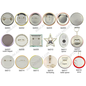 Metal rozetleri promosyon hediyeler özel baskılı Logo boş yuvarlak düğme rozet Pin özel teneke düğme rozet - Product Image 6