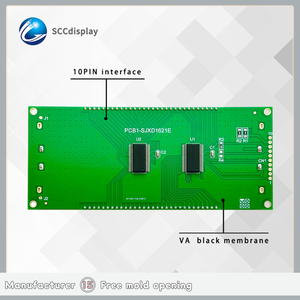 Benutzer definierte VA White Backlit Segment LCD-Anzeige Kontrast reiches klares Energie speicher netzteil Farbbild schirm Hochs ichtbare Module - Product Image 3