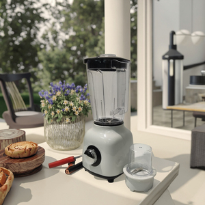 1.5L elektrikli standı Blender 3-Speed masaüstü yiyecek mikseri sıkma taşlama karıştırma için 220-240V plastik gövde - Product Image 3