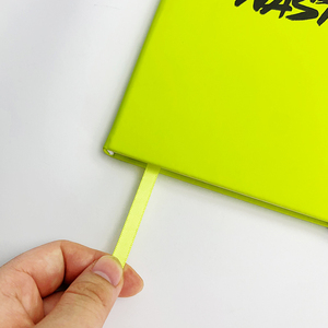 Cuaderno A5 personalizado, cuadernos baratos a granel, banda elástica, funda de lino de tapa dura, diario con logotipo personalizado de hojas sueltas de cuero PU - Product Image 4
