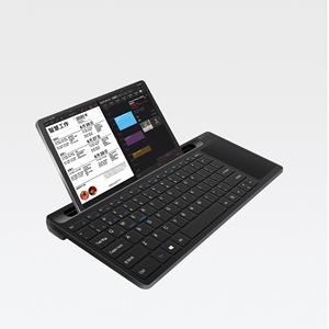 Rechargeable Mini Wireless Blue Tooth <strong>Keyboard</strong> <strong>with</strong> Touchpad Remote Control for PC <strong>Android</strong> TV Box - Product Image 1