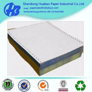 9.5&quot;x11&quot; NCR <strong>Continuous</strong> Carbonless <strong>Computer</strong> <strong>Paper</strong> 3 Ply 1000 Sheets Per Box