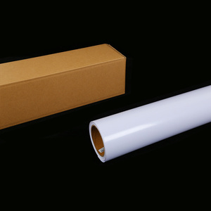 可拆式胶水喷墨介质自粘乙烯基卷光泽哑光合成塑料纸，用于柔性印刷海报 - Product Image 1