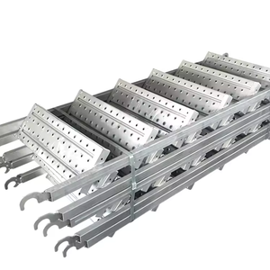 Robusto ponteggio a bobina in acciaio riutilizzabile con scaletta di facile installazione e parti di ponteggi, compresi i telai girevoli in acciaio - Product Image 3