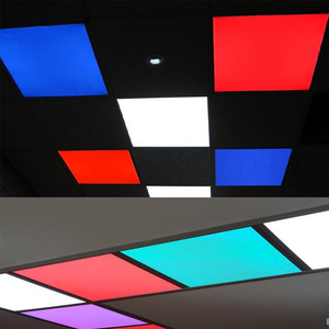 RGBW <strong>LED</strong> Colorful Square Flat Panel Light with Remote Control Modern <strong>Design</strong> KTVRGB Sauna Room Aluminum Body Luminous Side Light - Product Image 2