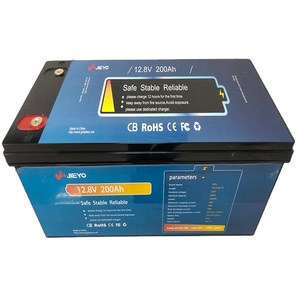 Lityum iyon piller <span class=keywords><strong>12</strong></span> Volt 200Ah lityum pil depolama aküsü RV karavan karavan araba için
