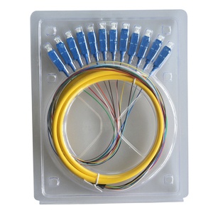 Fabrika Outlet OEM SC LC FC ST konnektörler Fiber optik Pigtails Apc Upc SM DM FTTH özelleştirilmiş Fiber optik Pigtail - Product Image 2