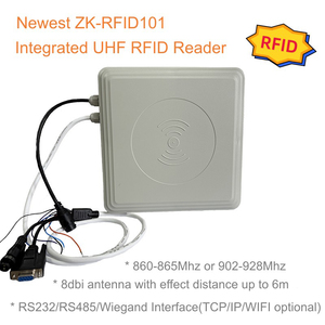 Free SDK UHF Integrated RFID Reader <strong>RS232</strong>/<strong>RS485</strong>/Wiegand/<strong>TCP</strong>/<strong>IP</strong> Interface, New 860-960Mhz ZK-RFID101 RFID Reader/Writer - Product Image 4