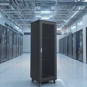 Custom-Size 22u- 47U Server di rete porta dati armadio acciaio Standard da 19 pollici con profondità 600mm - Product Image 1