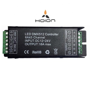 6 Pin di Controllo DMX 3 Canali DMX LED Regolatore della Striscia di RGB DMX512 Decoder - Product Image 1