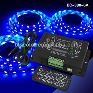 BC-380-6A DC12V-24V controller RGB con telecomando IR/controller LED per illuminazione RGB smd 5050