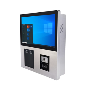 Quiosco todo en uno PC sin ventilador j6412 I3 i5 i7 pantalla táctil computadora 15,6 pulgadas NFC sistema POS - Product Image 3