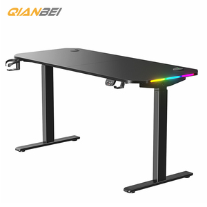 QIANBEI Commercial Furniture <strong>Simple</strong> Modern Work <strong>Desk</strong> Home <strong>Computer</strong> Table Office <strong>Desks</strong> for Home or Studio Metal Material - Product Image 2