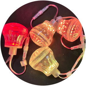 DC12V 60MM Mushromm Horse Running Rides Smd5050 <strong>Programming</strong> Digital Dream Color RGB Amusement <strong>Pixel</strong> Led Turbo <strong>Light</strong> - Product Image 2