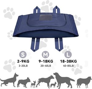 Экологичный погребальный мешок для собак AVIMO вместимостью 20 фунтов, шкатулка для домашних животных с ручкой, на заказ, с памятной поверхностью, синий, 1 год гарантии - Product Image 4