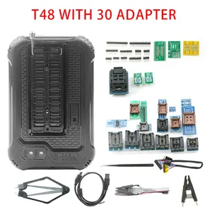 XGecu T48 [TL866-3G] 编程器支持31000 + 集成电路，用于EPROM/MCU/SPI/Nor/NAND闪存/EMMC/集成电路测试仪/TL866CS TL866II的更换