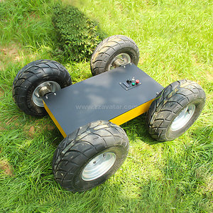Дистанционный аккумулятор электрический внедорожник 4wd робот Платформа IP66 Водонепроницаемый Колесный робот шасси AVT-W9 - Product Image 5