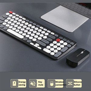 Diseño de moda silencioso recargable Mac teclado y mouse 2,4G Conjunto Combinado inalámbrico - Product Image 3
