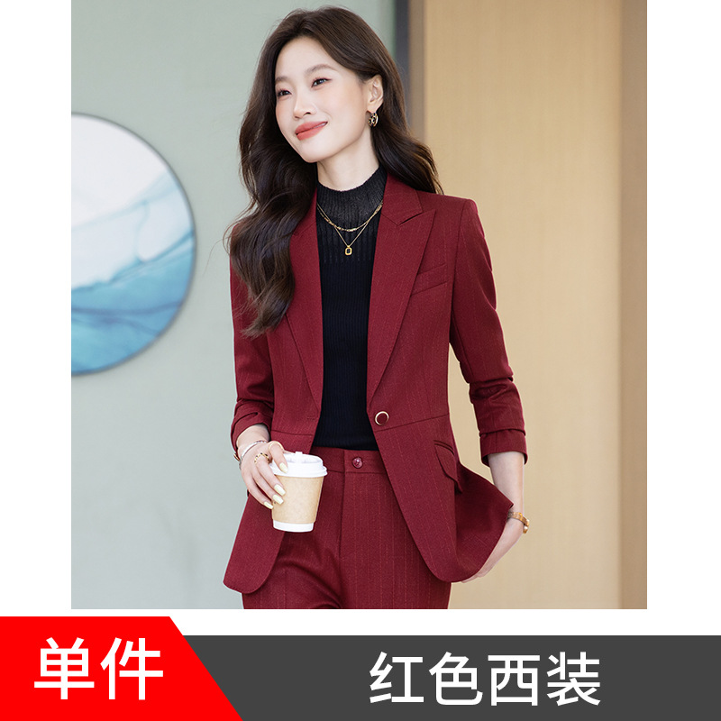 single red suit