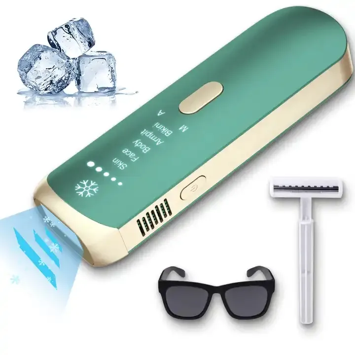 2024 Newly Design Ice Cooling Hair Removal Home Use Beauty Device IPL Hair Removal
