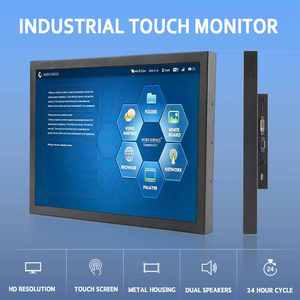 Hd-Mi Vga Dvi Puerto de entrada Monitor de PC industrial Pantalla táctil resistiva Tft Lcd Monitor 1024X768 Monitor de pantalla táctil de 15 pulgadas - Product Image 5