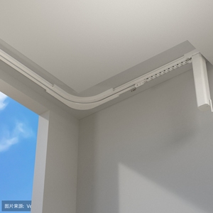 Tuya ZigBee Lithium Battery Powered cửa sổ mở nhà thông minh bệnh viện khách sạn điện rèm động cơ tự động theo dõi mù trình điều khiển - Product Image 4