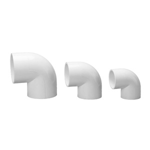 China Wholesale Factory Direct Sale <strong>Price</strong> PVC Fittings Pipe Fitting 45 <strong>Deg</strong> 90 <strong>Deg</strong> Elbow - Product Image 1
