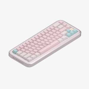 Teclado mecánico con caja de metal CNC de tres modos RGB K65 USB Tipo C Tecnología Teclado mecánico - Product Image 2