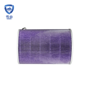 Fodor loại bỏ Composite than hoạt tính vải hình trụ HEPA lọc lọc không khí HEPA lọc - Product Image 2