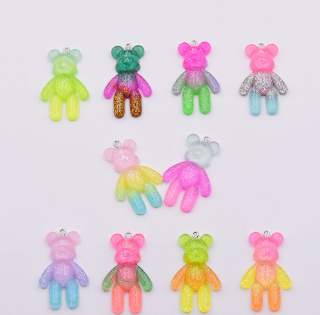Multicolore ours charmes mix