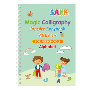 La calligrafia pratica la calligrafia con intaglio a penna dura personalizzata per bambini pratica il libro di scrittura magica degli studenti - Product Image 6