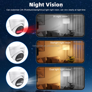 HongGlobal 8MP Home 8 canali telecamera di rete videoregistratore POE Kit sistema di sicurezza Wireless 4K Surveil sistema di telecamere CCTV - Product Image 4