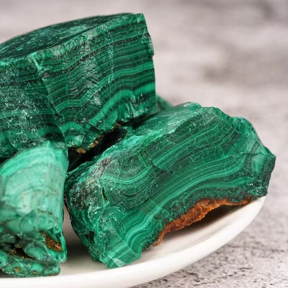 Green Malachite Raw Stone