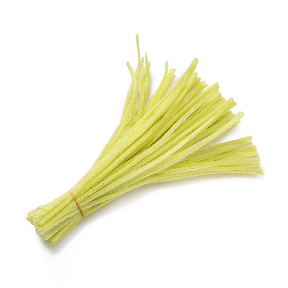 30cm Macaron Colored Pipe Sticks - Light Yellow
