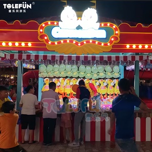 Tolefunクリエイティブ電動ターンテーブル七面鳥トス遊園地ライドカーニバルイベントゲームトレーラー耐久性のあるプラスチック製ずっと楽しい - Product Image 3