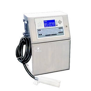 Neue automatische Cij-Tinten strahl drucker maschine Kleines Zeichen 600dpi Lösungsmittel Wasser flasche Verfalls datum Codierung Chargen nummer Codierung