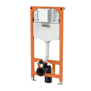 Modern Dual Flush In-wall Toilet <strong>WC</strong> Concealed <strong>Cistern</strong> Dual Flush Toilet Tank With Metal Frame - Product Image 2