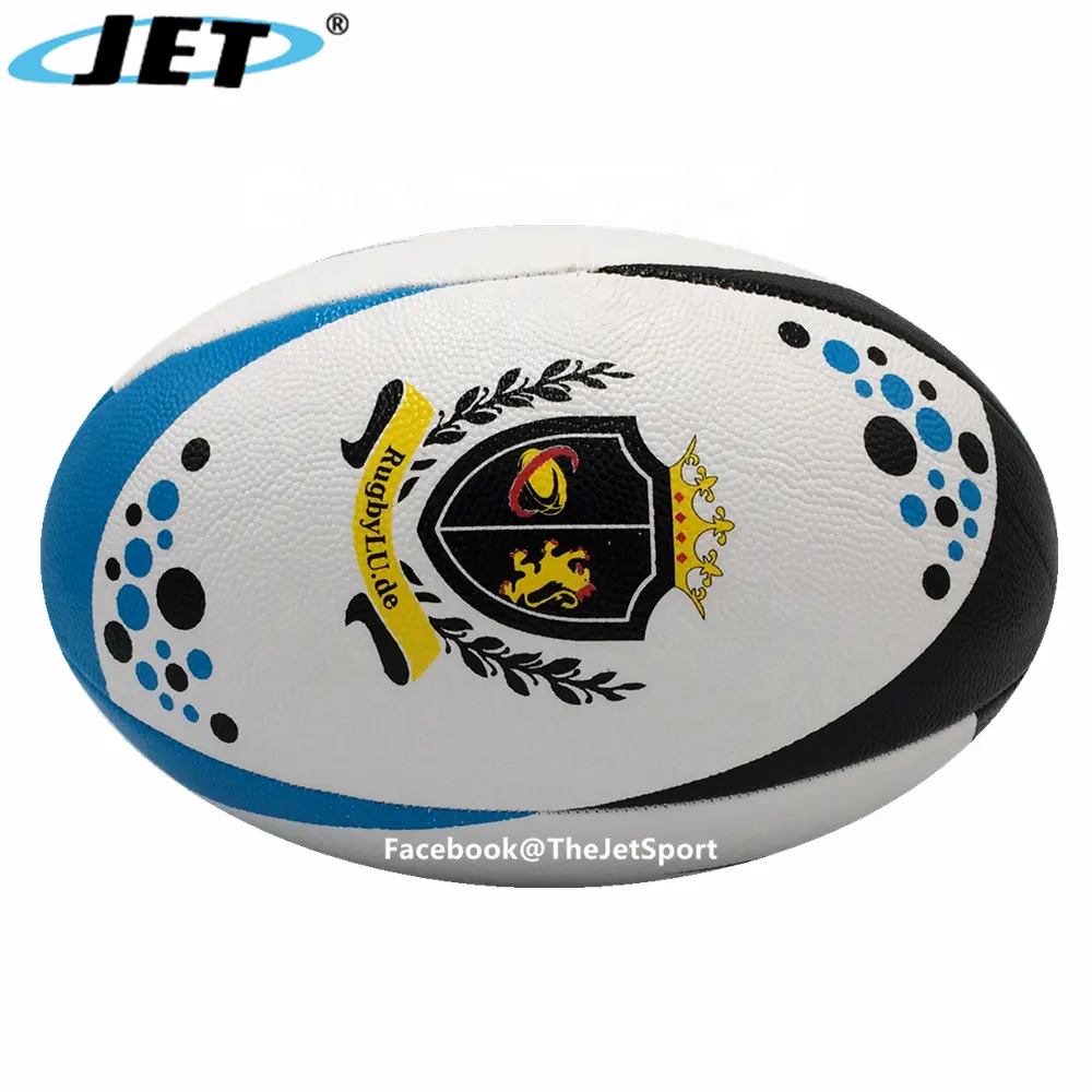 Personalizado promocional e jogo de rugby bola tamanho 5 jogo de rugby