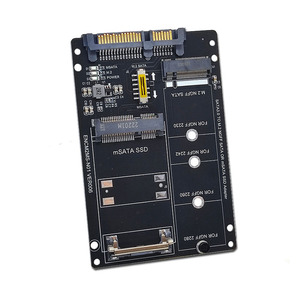 NGFF + MSATA至SATA3适配卡M2密钥b-m固态硬盘至6g接口转换卡 - Product Image 4