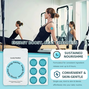 Anthrive nhãn hiệu riêng OEM tất cả năng lượng tự nhiên vá thành phần thực vật vá chăm sóc sức khỏe vá năng lượng các bản vá lỗi cho tập trung năng lượng tăng cường - Product Image 3