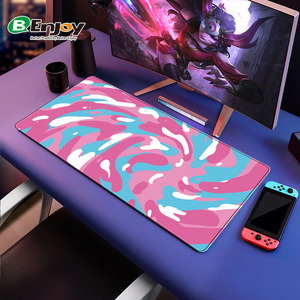 Alfombrilla de ratón grande XXL de gran oferta, alfombrilla de escritorio impresa con logotipo personalizado clásico de alta calidad, alfombrilla de ratón colorida para uso de accesorios de ordenador