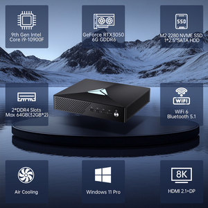 <strong>High</strong>-<strong>Performance</strong> I9 10900F Mini PC Gaming RTX3050 6G DDR4 64G/32G MVNE SSD 1T/2T Storage <strong>Linux</strong> Mini PC Board Dedicated Graphics - Product Image 4