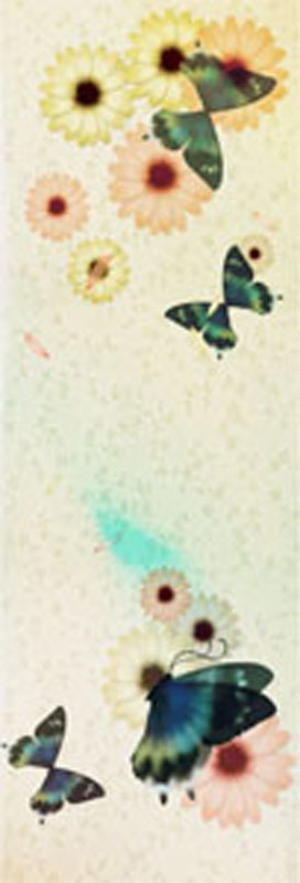 Butterfly love flower 2