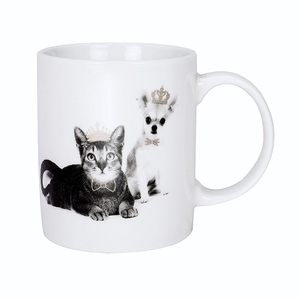Sáng Tạo 11Oz Gốm Trắng Biểu Tượng Tùy Chỉnh Cà Phê Trà Sữa Dễ Thương Anime Cat Mug - Product Image 1