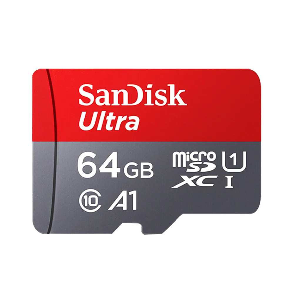 Оригинальный SanDisk ultra 64 ГБ sd карта 16 ГБ 128 ГБ карта памяти 32 ГБ 256 ГБ micro TF flash SD карта A1 Class10 для телефона ПК DVR GPS