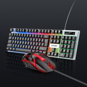 KAKUSIGA Fashion Colorful Wired <strong>Keyboard</strong> and Mouse Set <strong>Computer</strong> <strong>Keyboard</strong> for MAC/windows/Linux - Product Image 5