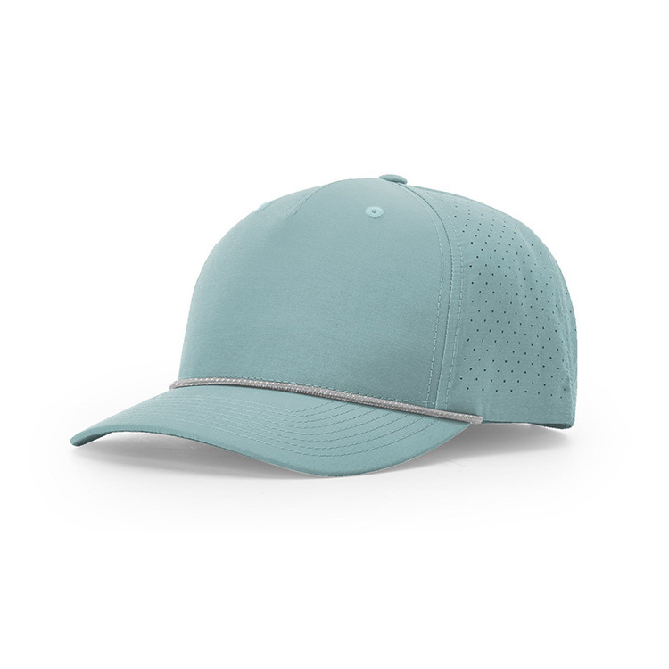 Bleu fumé/blanc