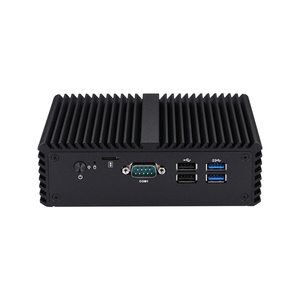 Qotom Fanless Mini PC <strong>Core</strong> I5 10210U <strong>Quad</strong> <strong>Core</strong> <strong>Processor</strong> 2 LAN Barebone Mini <strong>Computer</strong> <strong>With</strong> 6*USB 3*M.2 1*PD 1*HD Video Output
